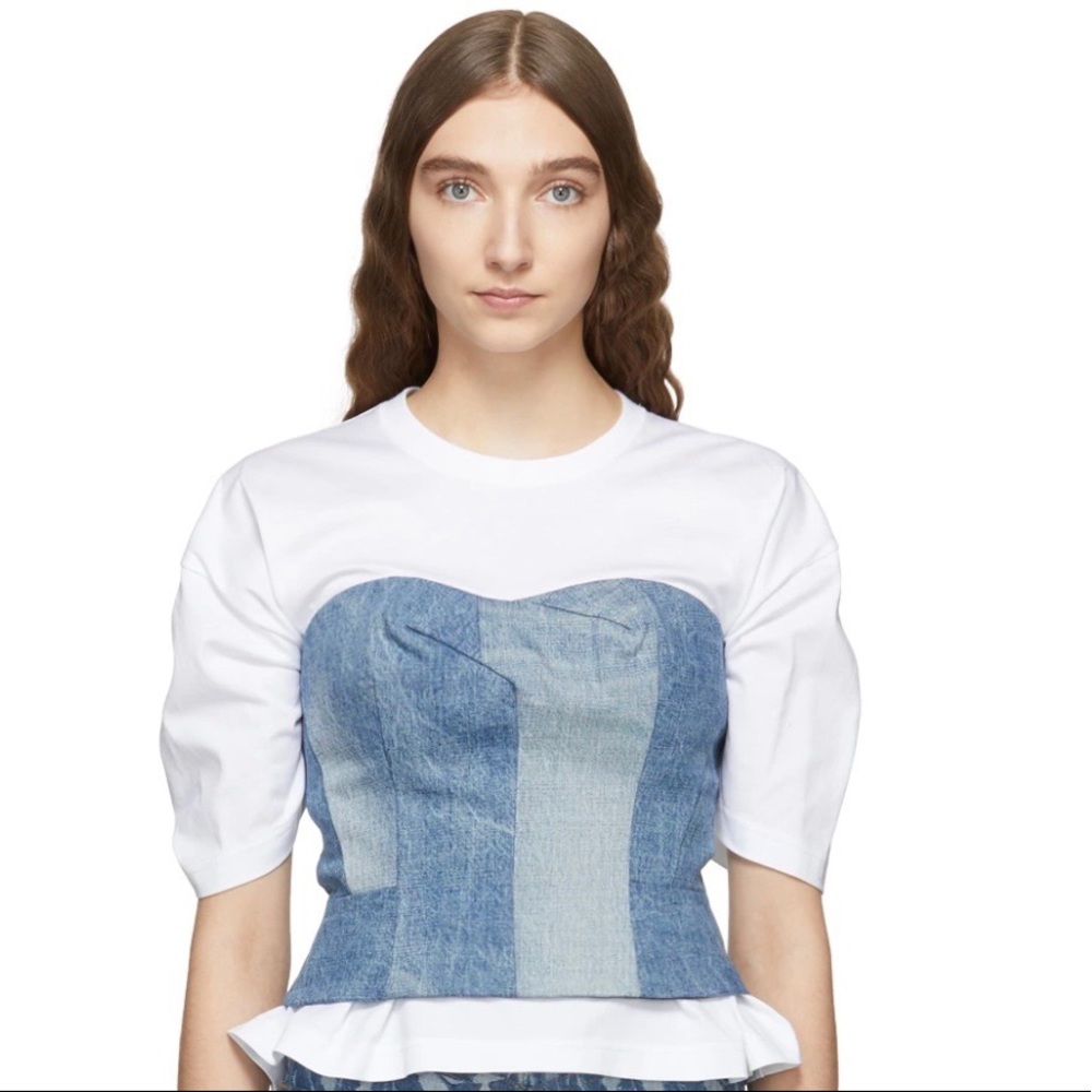 Junya Watanabe
Women's White Corset T-shirt